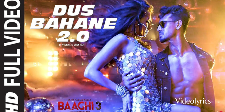 Dus Bahane 2.0 Song Lyrics in English | Tiger & Sharaddha