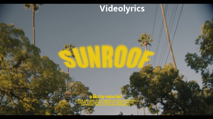 Sunroof Lyrics - Nicky Youre & dazy